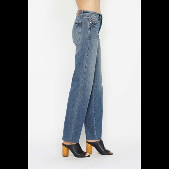 Judy Blue Full Size Tummy Control Straight Jeans - Picture 5 of 6